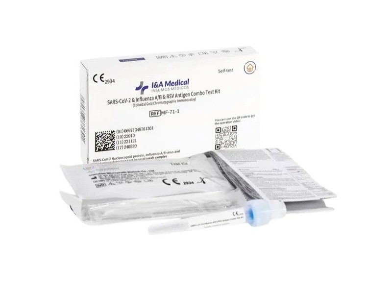 I&A Medical SARS-CoV-2 Influenza AB & RSV Kit Teste Antigénio I&A Medical SARS-CoV-2 Influenza AB & RSV Kit Teste Antigénio