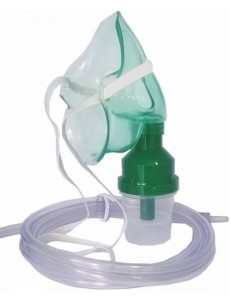 NEBULIZADOR COM MÁSCARA DE  OXIGÉNIO C/TUBO 2M (IVA INCLUÍDO)